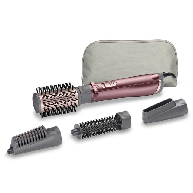 фен-щетка BABYLISS AS960E 1000 Вт 3 насадки розовый