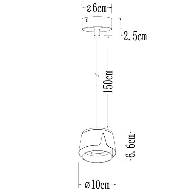 светильник подвесной ARTE LAMP Amaks GX53 1х12Вт алюминий черный