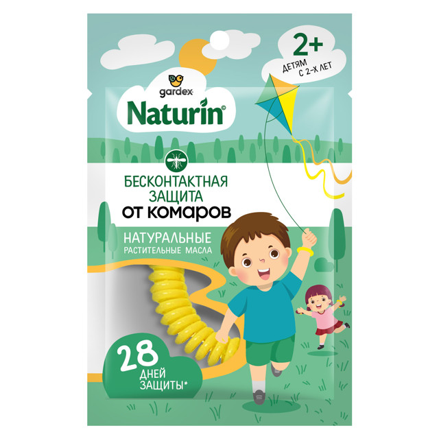 браслет Gardex Naturin от комаров детский