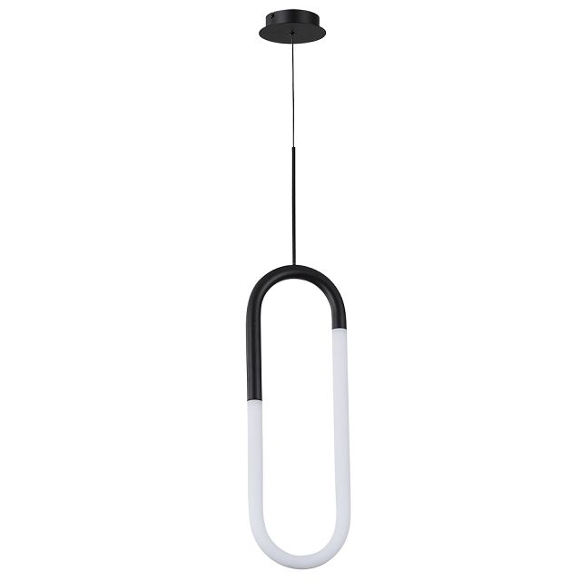 светильник подвесной ARTE LAMP Lumino LED 1х15Вт металл черный