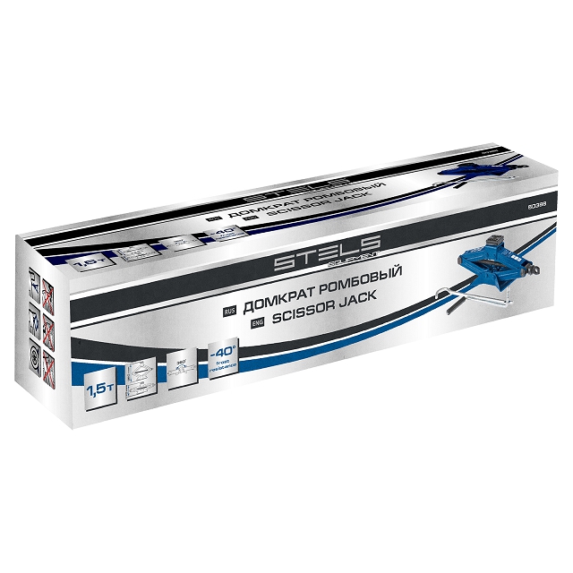 домкрат STELS ромбовый  1,5т