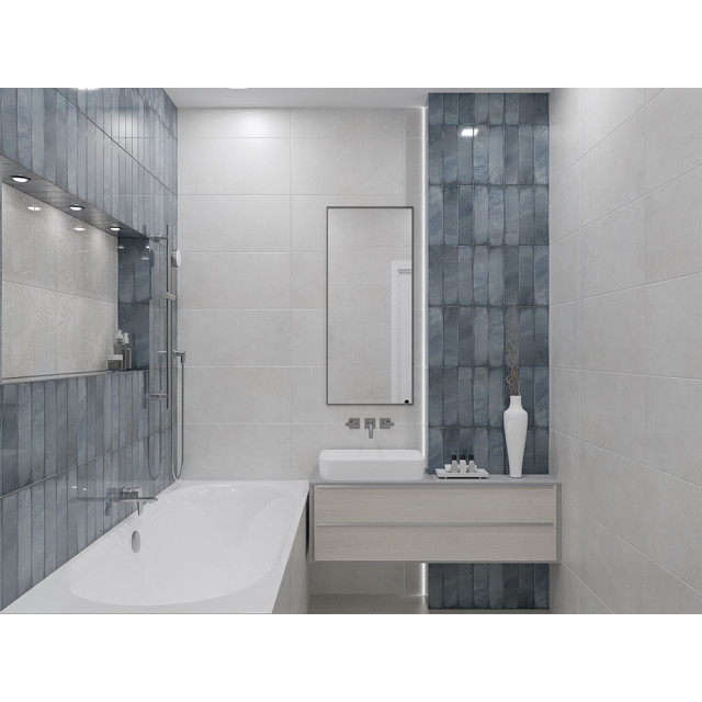 плитка настенная AZORI Artemest 31,5х63 светло-серый