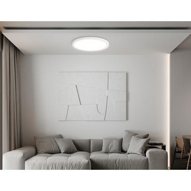 светильник светодиодный AMBRELLA Air Slim 3000K-6500K CCT-переключатель белый
