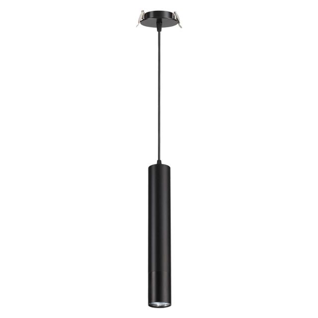 светильник встраиваемый NOVOTECH Pipe 50Вт GU10 черный