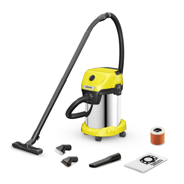 пылесос KARCHER WD 3 SV-19/4/20 Suction Brush Kit 19л 1000Вт