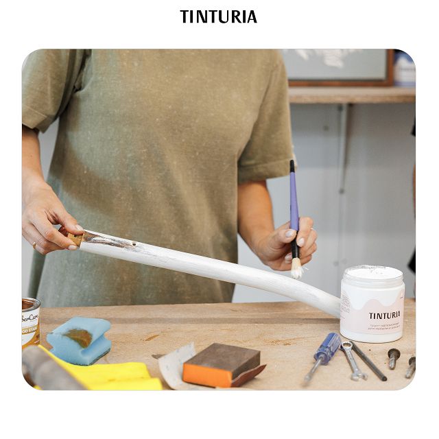 грунт адгезионный TINTURIA для мебели и декора 0,75кг белый, арт.028819862