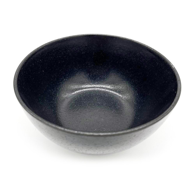 тарелка KOOPMAN Black 14,8см глубокая керамика черный
