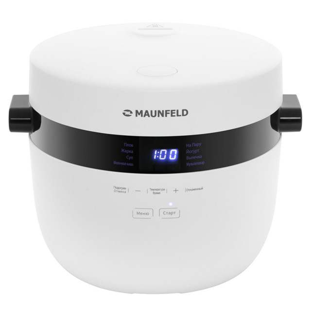 мультиварка MAUNFELD MF-1623WH 860Вт 5л 8 программ белый