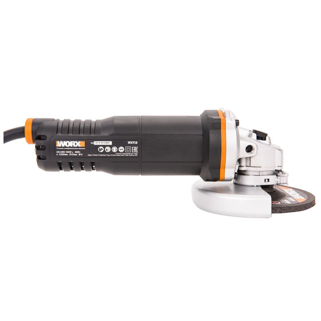 шлифмашина угловая WORX WX712 860Вт 125мм