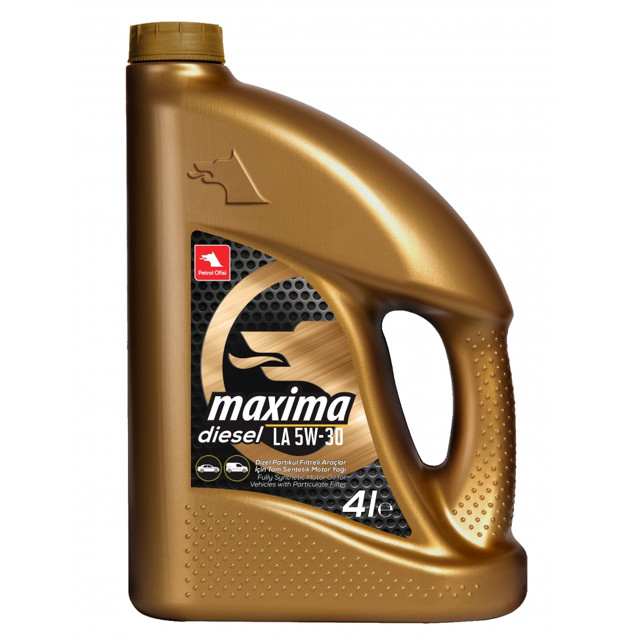 масло моторное PETROL OFISI Maxima Diesel LA 5W-30 4л