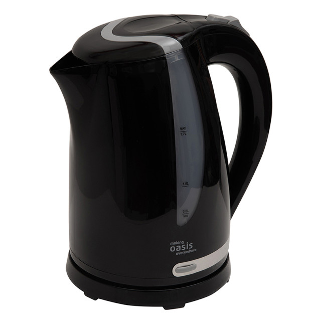 чайник OASIS K-2PB  2200Вт 1,7л пластик чёрный