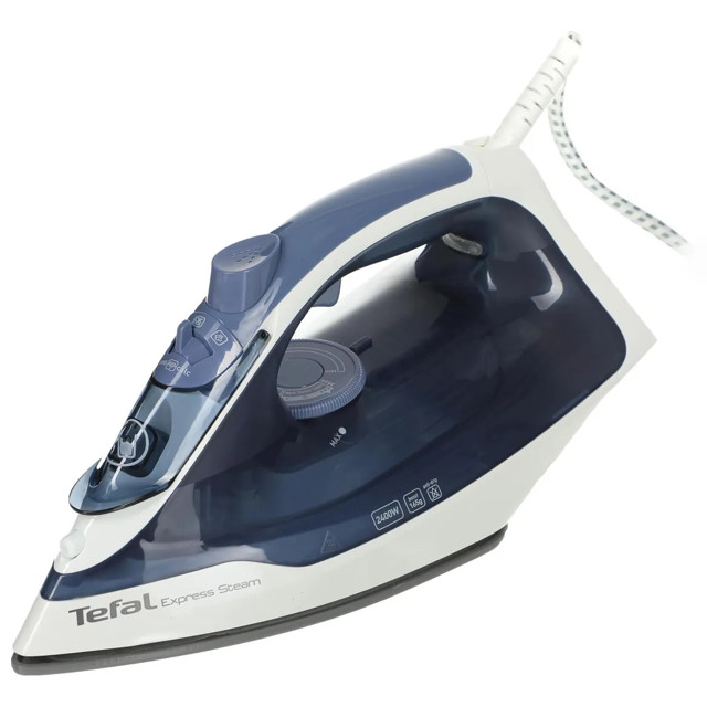 утюг Tefal EXPRESS STEAM FV2837E0 2400Вт 165г/мин керамика синий