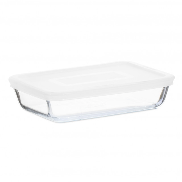 форма для запекания PYREX Cook Freez 19x14x4см 0,8л с крышкой прямоугольная жаропрочное стекло