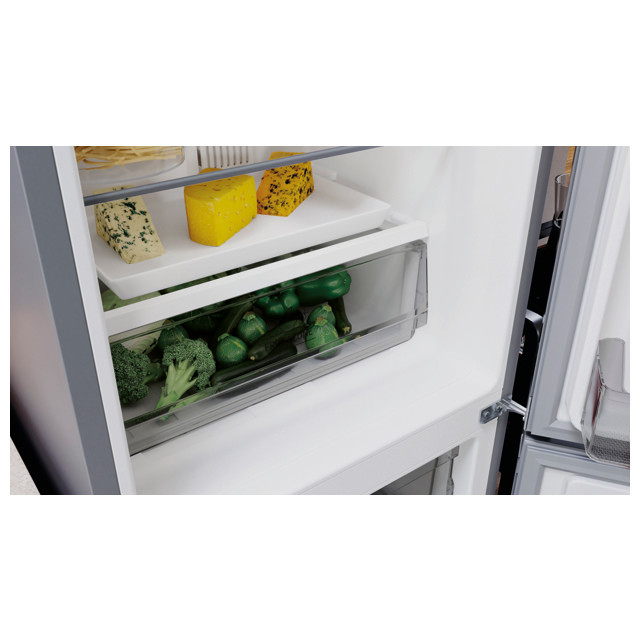 холодильник двухкамерный HOTPOINT-ARISTON HT 4180 S 185x60x64см серебристый
