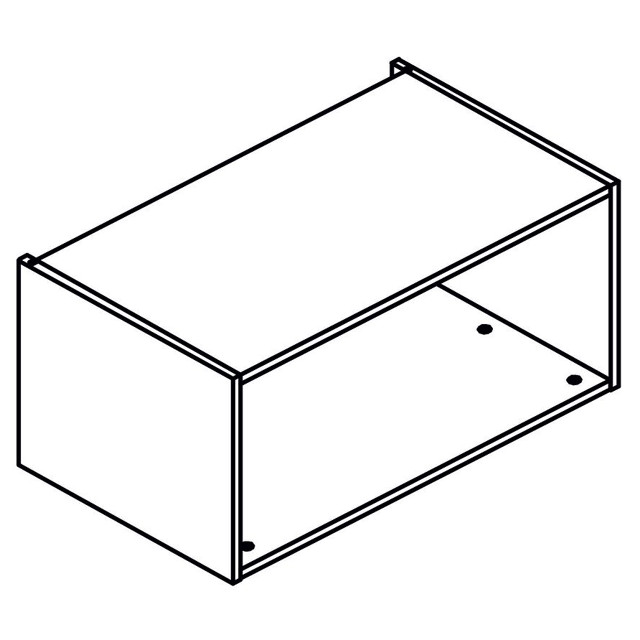 каркас шкафа навесного 600x240х560мм белый