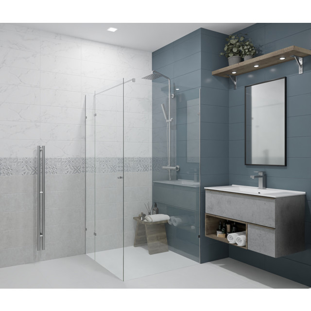 плитка настенная AZORI Colormix cemento 20,1х50,5 светло-серый