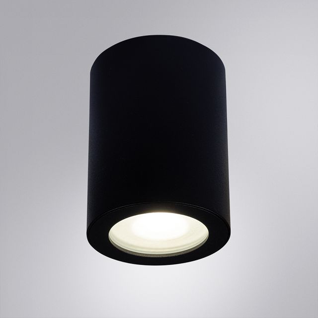 светильник накладной ARTE LAMP Tino GU10 35Вт IP44 алюминий черный
