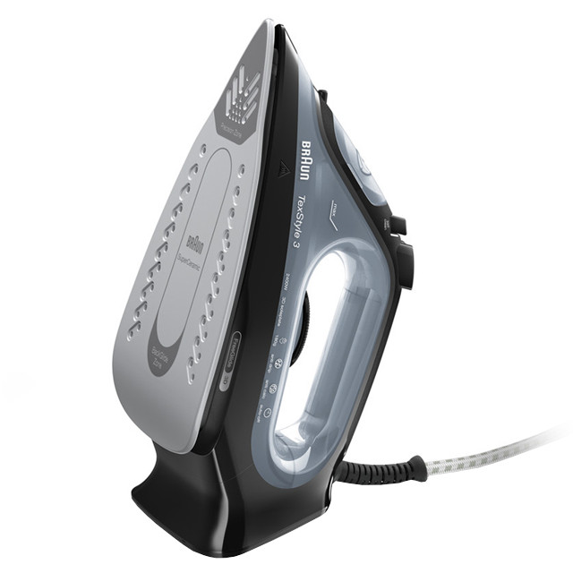 утюг BRAUN SI3055BK 2400Вт 180г/мин керамика черный
