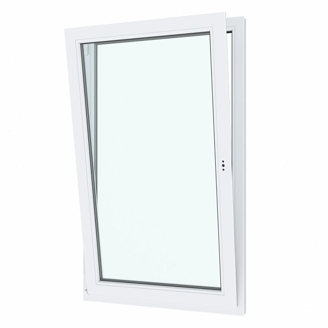 окно ПВХ поворотно-откидное правое 144х87 см
