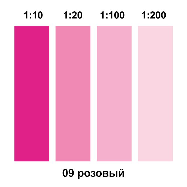 паста колеровочная ECOTERRA розовый N9 0,1л, арт.ЭК000116076