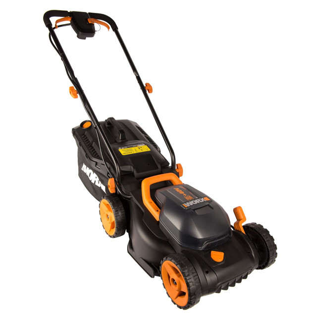 газонокосилка аккумуляторная WORX WG779E 2х20В 2х2,5Ач