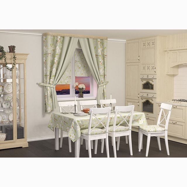 скатерть Legrand Райский сад 150х150 см