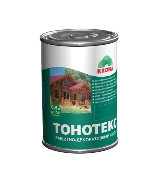 средство деревозащитное ТОНОТЕКС 0,9л махагон, арт.66337702