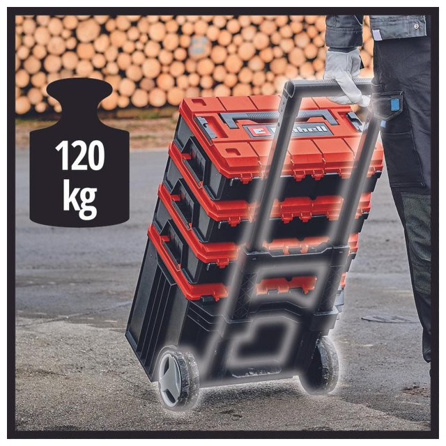 кейс для инструмента EINHELL E-Case Tower 450х412х691мм на колесиках