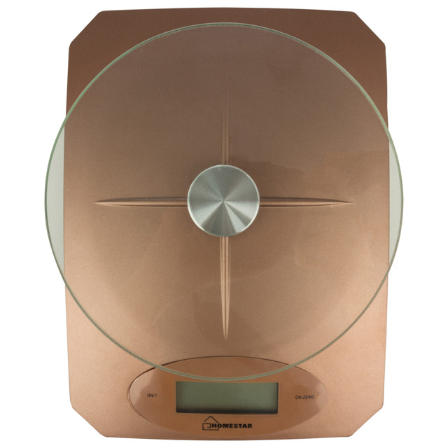 весы кухонные HOMESTAR HS-3002 5кг стекло коричневый