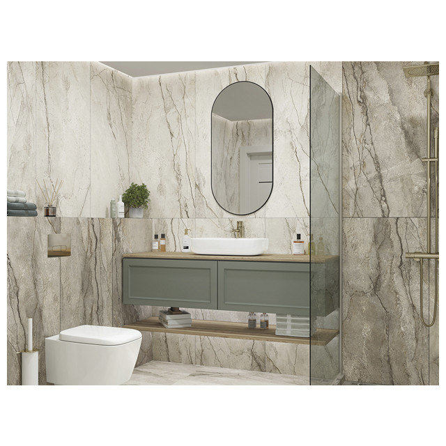 керамогранит DELACORA Oregon Ivory 60х120 светло-серый матовый