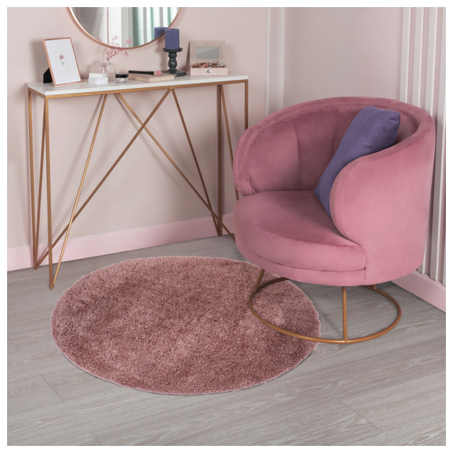 ковер BARI 800х800мм дизайн 01820A D.PINK/D.PINK круг
