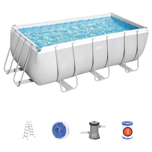 бассейн каркасный BESTWAY 412х201х122см 8124л