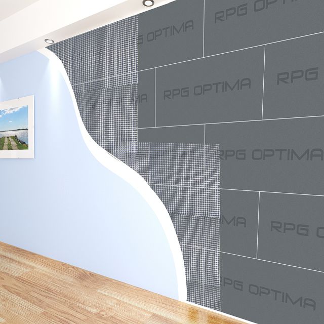 панель теплоизоляционная RPG Optima 1250х600х20с полимерцементным покрытием