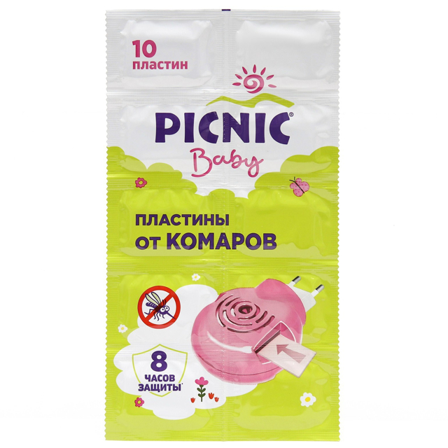 пластины PICNIC Baby от комаров 10шт