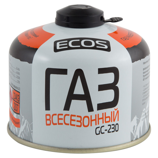 газ универсальный ECOS GC-230 всесезонный резьбовой 230г