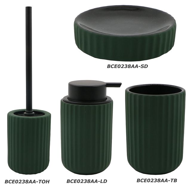 дозатор для жидкого мыла VITARTA Emerald matte керамика темно-зеленый