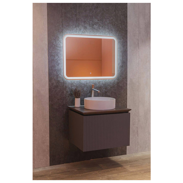 зеркало для ванной SILVER MIRRORS Malta-Lite 80х60см LED-подсветка