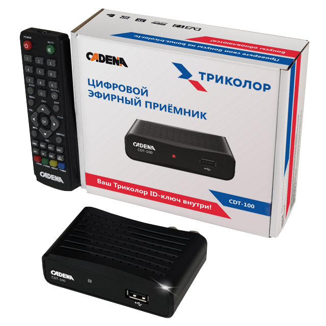 тв-тюнер цифровой CADENA CDT-100 (TC)