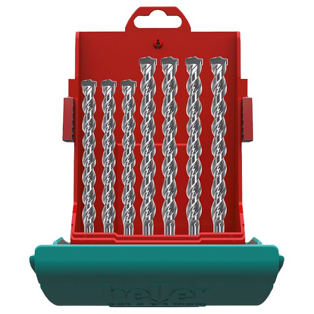 набор буров SDS+ HELLER Bionic Pro 16315 7 шт.