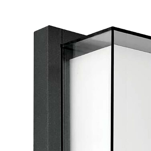 уличный настенный светильник ARTE LAMP Menkar LED 1х12Вт металл черный