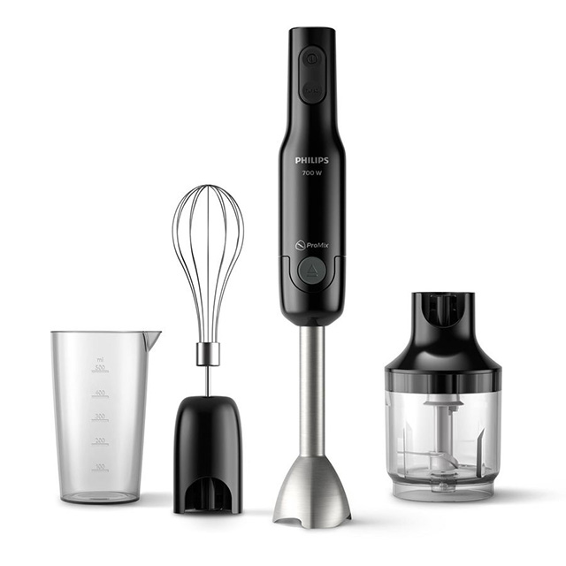 блендер PHILIPS HR2543/90 700Вт 2 скорости черный