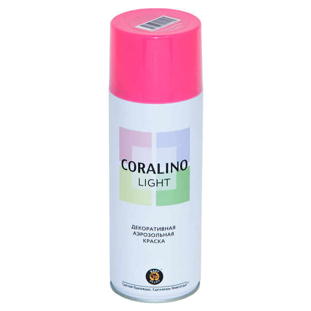 краска аэрозольная CORALINO Light декоративная пыльная роза 520мл, арт.CL1004