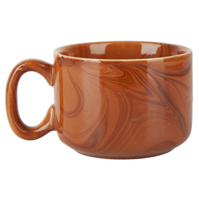 чашка с блюдцем NOUVELLE HOME Wooden Grain 200мл фарфор