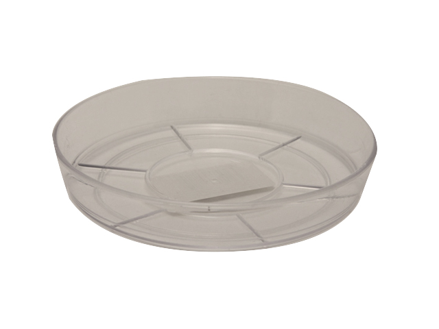 поддон пластиковый d15см прозрачный