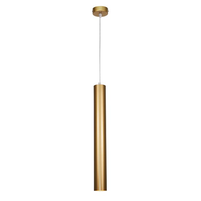 светильник подвесной Powerlight Rain, 1 х GU10 х 50 Вт, золотистый