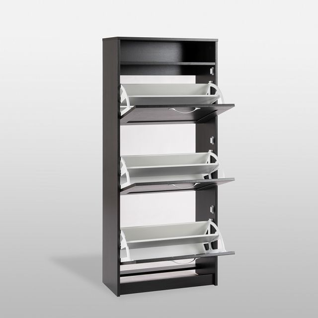 тумба для обуви СИРИУС 600х1430х250мм ЛДСП венге