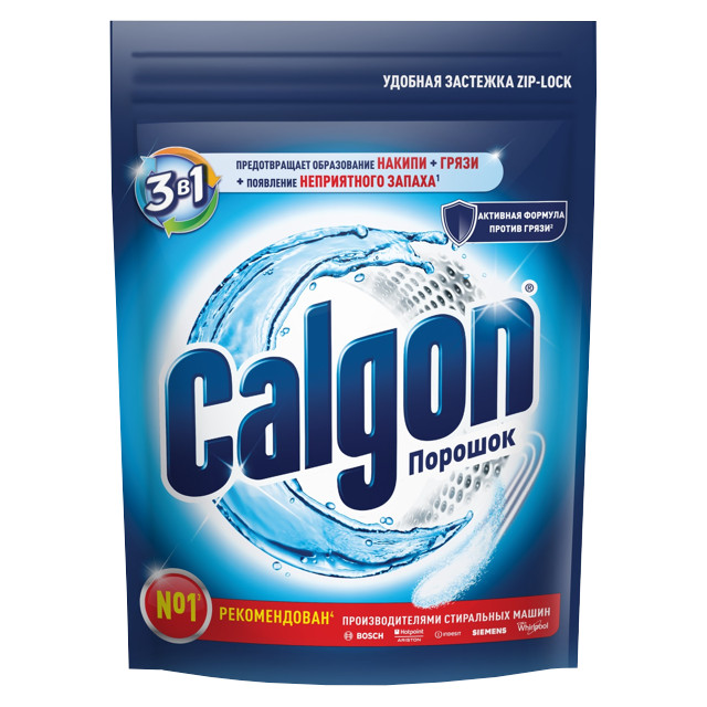 средство чистящее CALGON 3в1 для стиральных машин 400г дой-пак