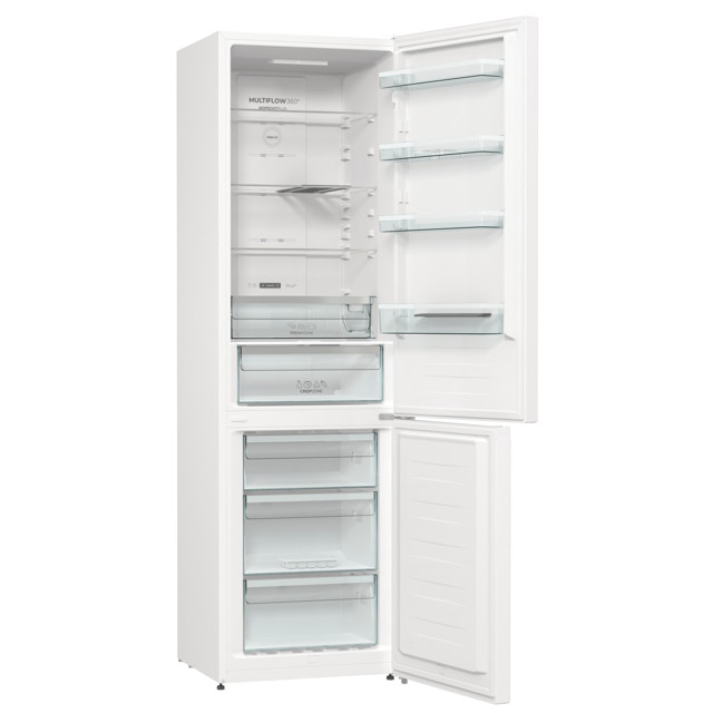 холодильник двухкамерный GORENJE NRK6201SYW 200x60x59,2см No Frost белый