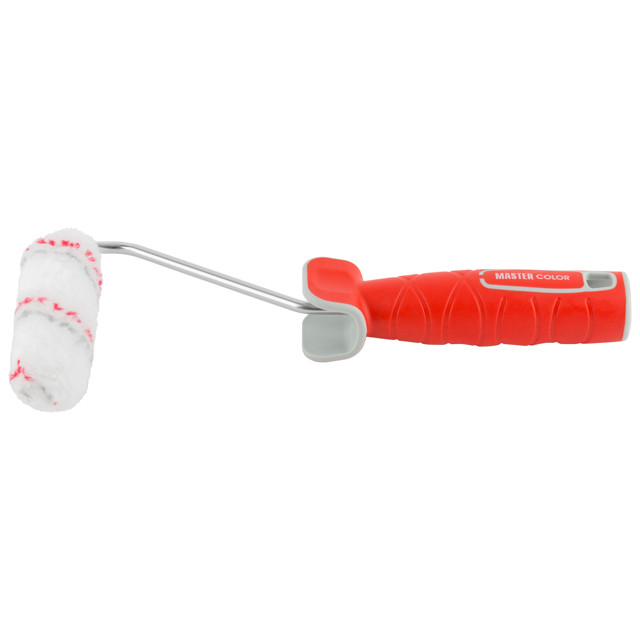 валик с ручкой Master Color полиамид 100мм ворс 12мм отв.6мм, арт.30-1067