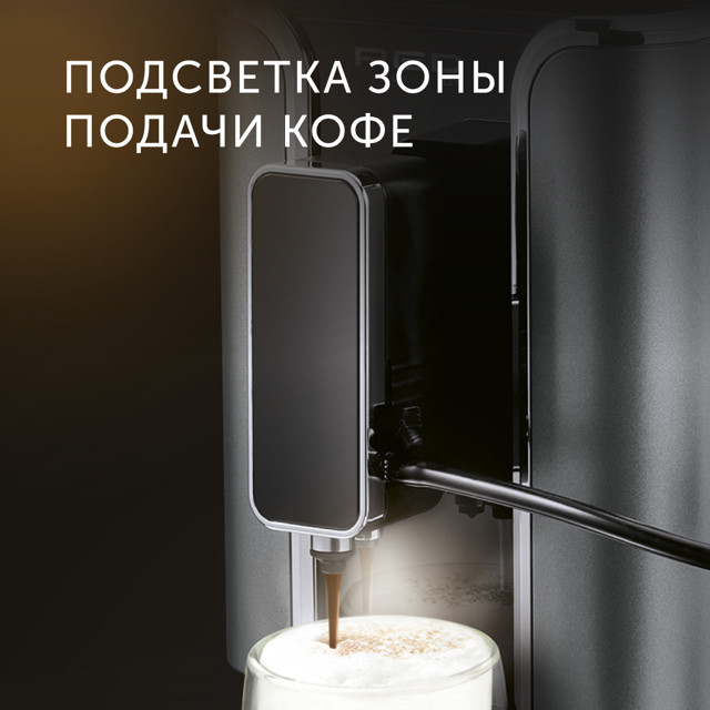 кофемашина RED SOLUTION RCM-1550 1470Вт 19 Бар черный/серый